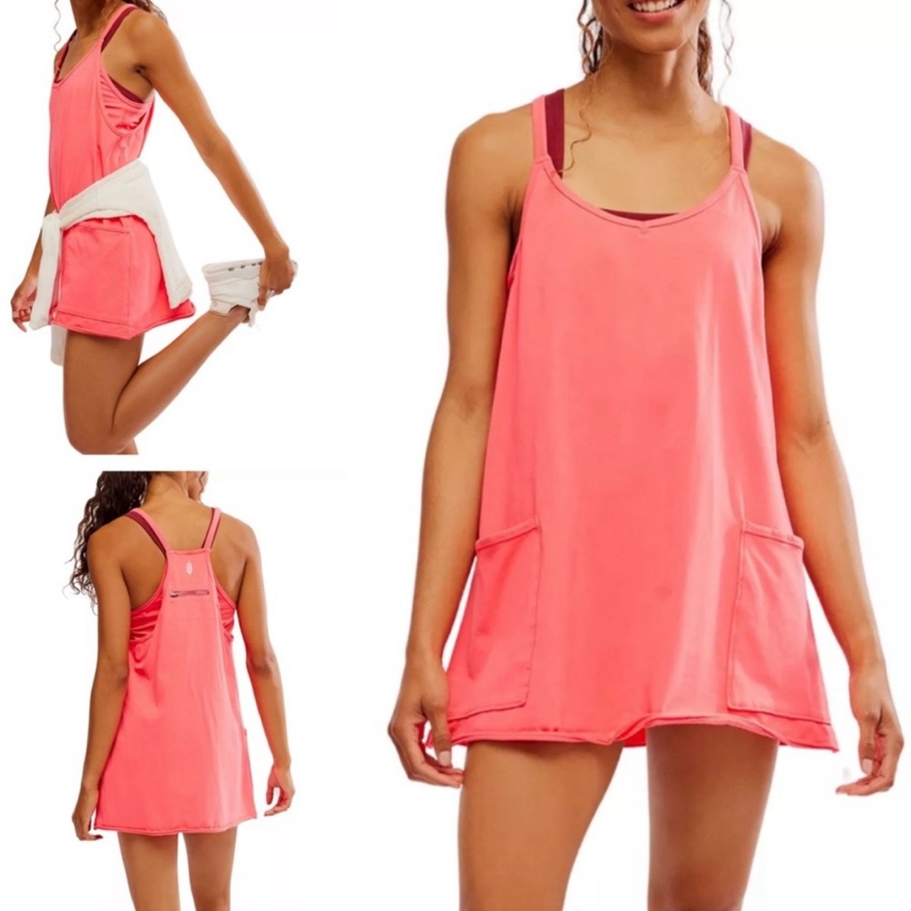 Free People Pink Mini Dress
